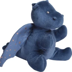 Tikiri Toys 12-24 Months|4 Years < Midnight Dragon Organic Fabric Stuffed Animal