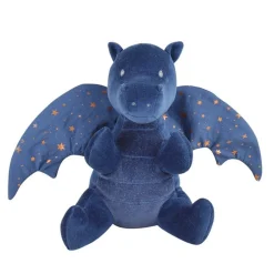 Tikiri Toys 12-24 Months|4 Years < Midnight Dragon Organic Fabric Stuffed Animal