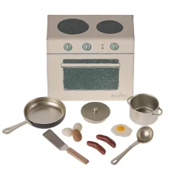 Maileg Maileg Collection|4 Years < Miniature Dollhouse Stove and Cooking Set - 2024 Edition