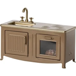 Maileg Maileg Collection|4 Years < Miniature Kitchen for Mice - Light Brown