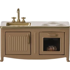 Maileg Maileg Collection|4 Years < Miniature Kitchen for Mice - Light Brown