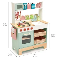 Tender Leaf Toys Wooden Toys|4 Years < Mini Chef Kitchen Range