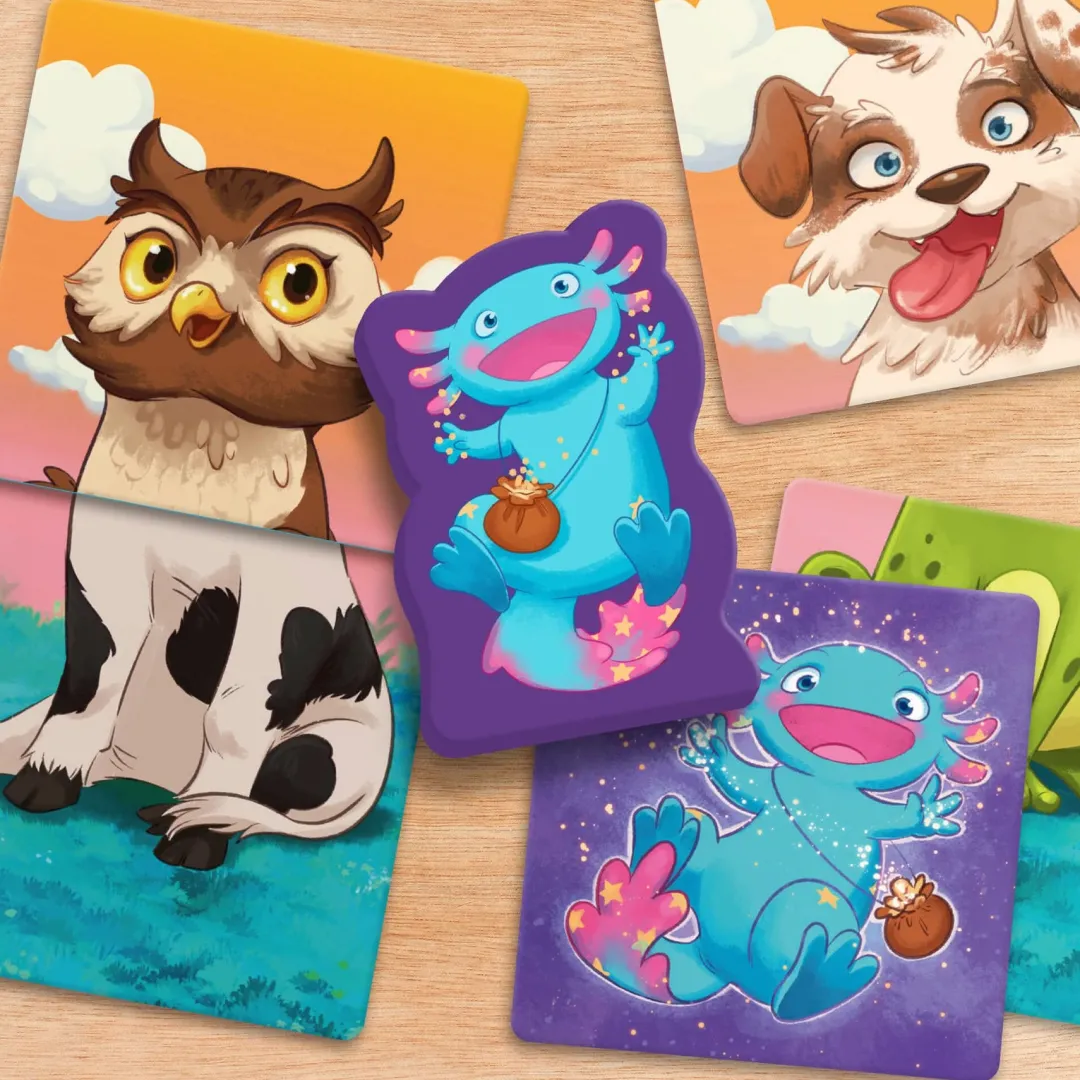 HABA Games|4 Years < Mixalotl Matching Game