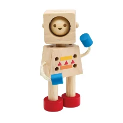 PlanToys Early Learning|Wooden Toys < Moodbot Wooden Robot
