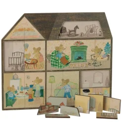 Maileg Maileg Collection|Wooden Toys < Mouse Hole Farmhouse Wooden Puzzle