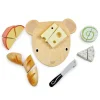 Tender Leaf Toys Wooden Toys|2 Years < Mouse-shaped Wooden Cheese Board Play Set