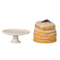 Maileg Maileg Collection|4 Years < Mouse-Sized Cake with Stand