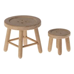 Maileg Maileg Collection|4 Years < Mouse-Sized Table and Stool Set