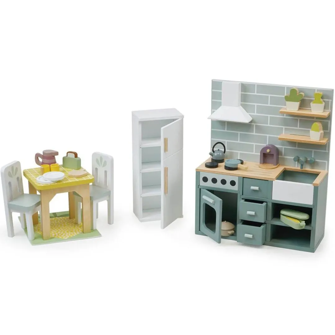 Tender Leaf Dollhouses|Wooden Toys < Mulberry Mansion Large Wooden Dollhouse