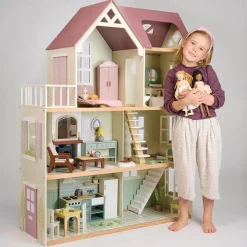 Tender Leaf Dollhouses|Wooden Toys < Mulberry Mansion Large Wooden Dollhouse