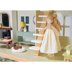 Tender Leaf Dollhouses|Wooden Toys < Mulberry Mansion Large Wooden Dollhouse