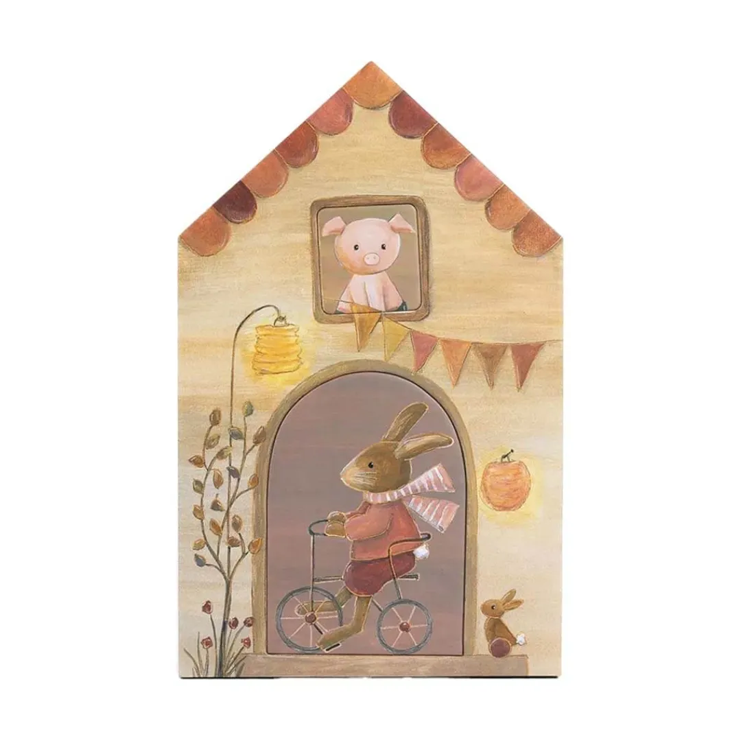 Egmont Puzzles|Wooden Toys < Multi Layered Wooden Puzzle - Animal Friends