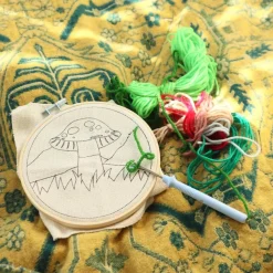 Kikkerland Design Handwork|Waldorf Home < Mushroom Punch Needle Kit
