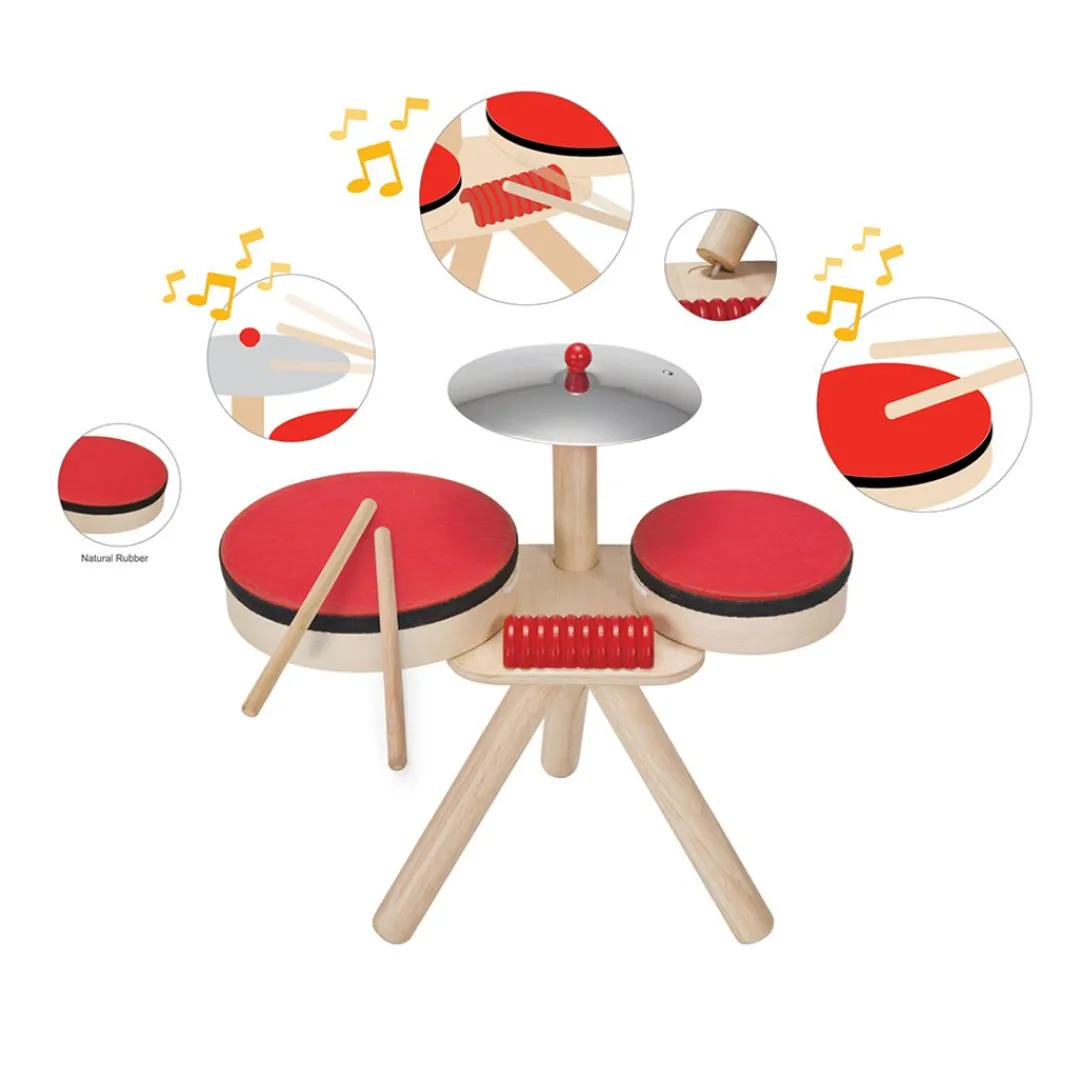 PlanToys USA Wooden Toys|4 Years < Musical Band