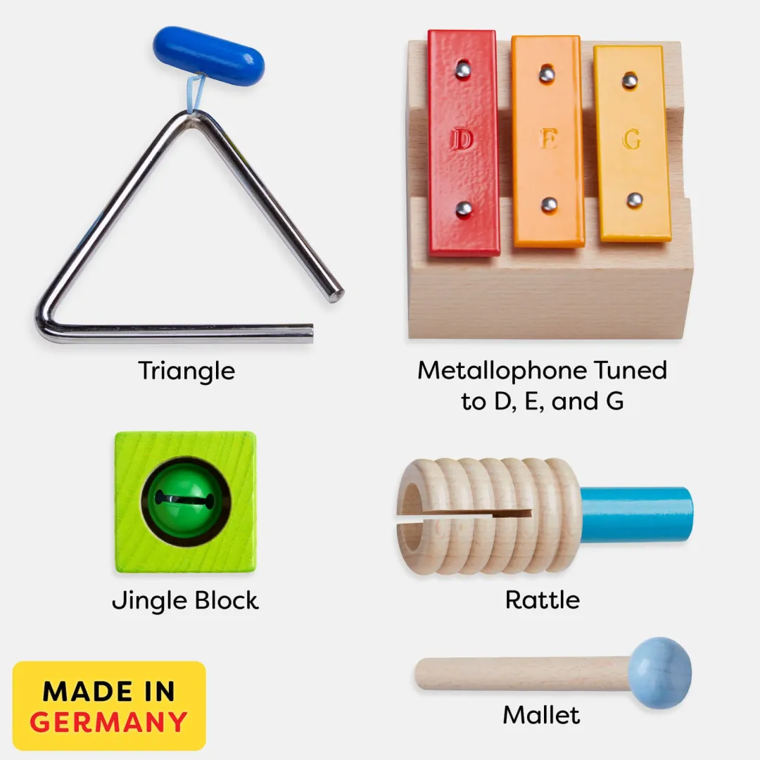 HABA Wooden Toys|4 Years < Musical Sounds, Musical Joy Play Set