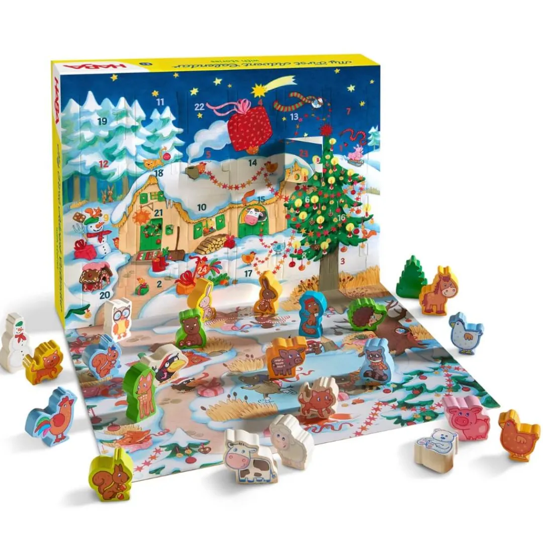 HABA 4 Years|2 Years < My First Advent Calendar - Farmyard Animals