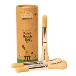 Honeysticks 2 Years|4 Years < My First Paint Brush Set - 3 Pack