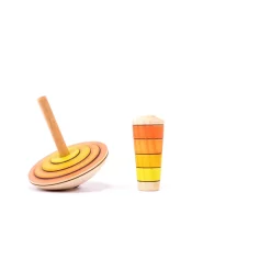 Mader Wooden Toys|4 Years < My First Top with Starter
