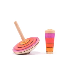 Mader Wooden Toys|4 Years < My First Top with Starter
