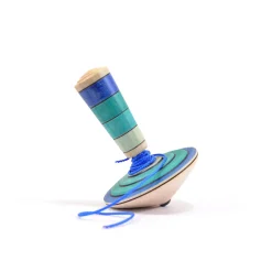 Mader Wooden Toys|4 Years < My First Top with Starter