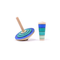 Mader Wooden Toys|4 Years < My First Top with Starter