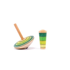 Mader Wooden Toys|4 Years < My First Top with Starter