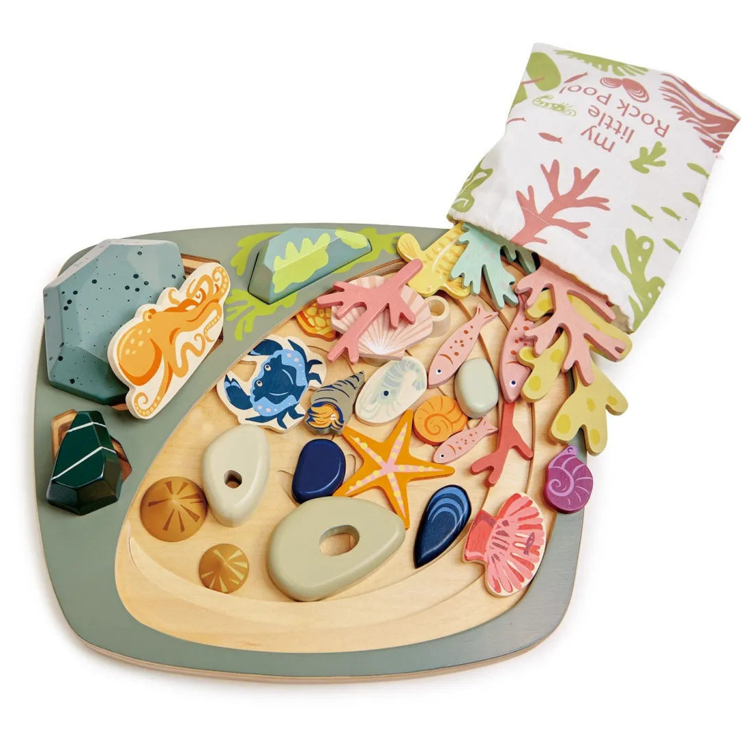 Tender Leaf Wooden Toys|Puzzles < My Little Rock Pool Play Set