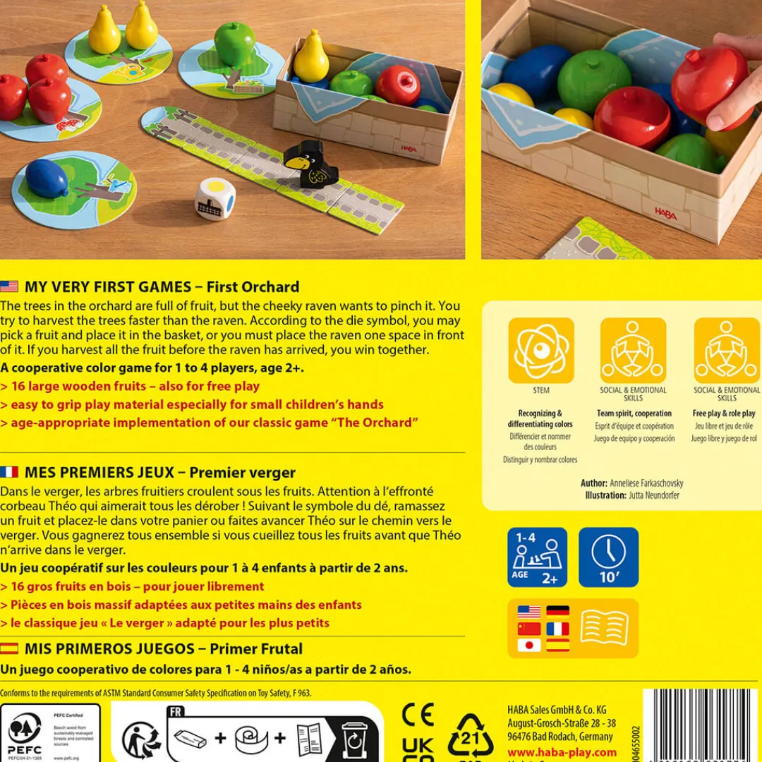 HABA Games|4 Years < My Very First Games: First Orchard