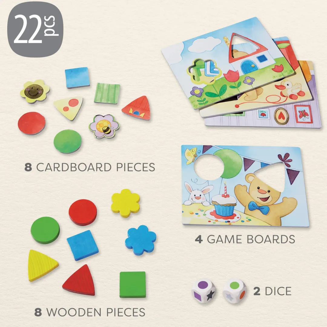 HABA Early Learning|Games < My Very First Games - Teddy's Colors and Shapes
