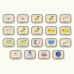 Charmspring Early Learning|Montessori Inspired < My Week Springboard - Baby Wood