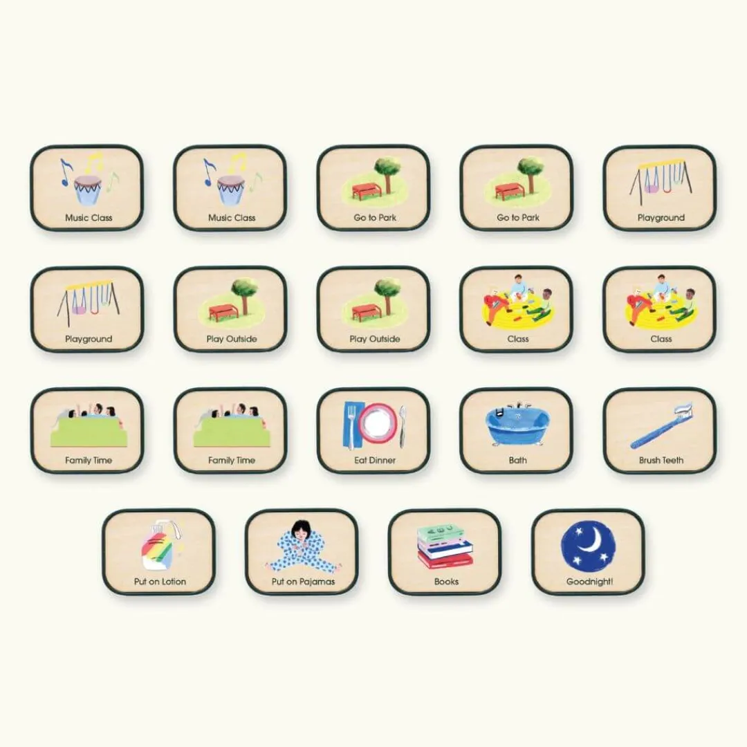 Charmspring Early Learning|Montessori Inspired < My Week Springboard - Baby Wood