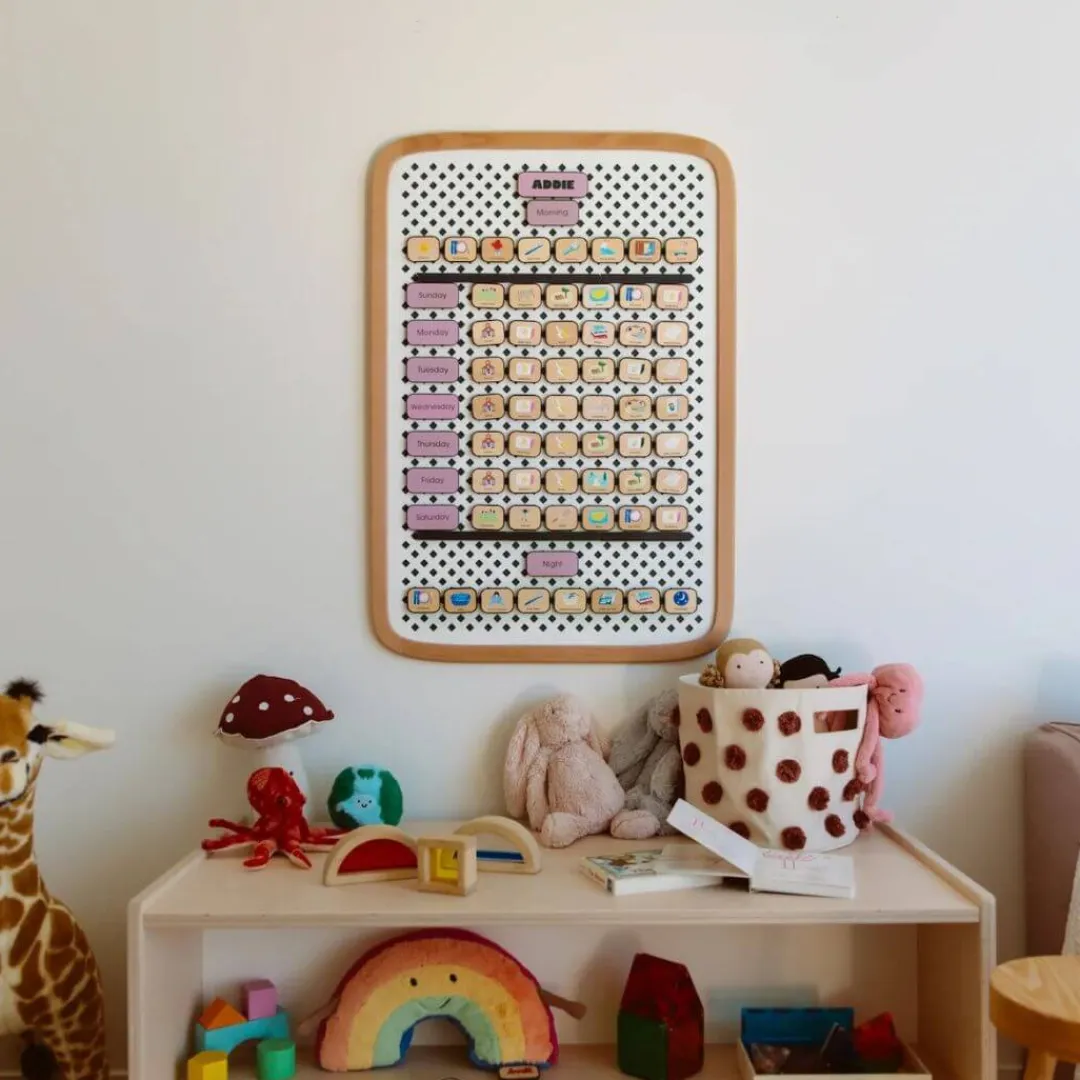 Charmspring Early Learning|Montessori Inspired < My Week Springboard - Baby Wood