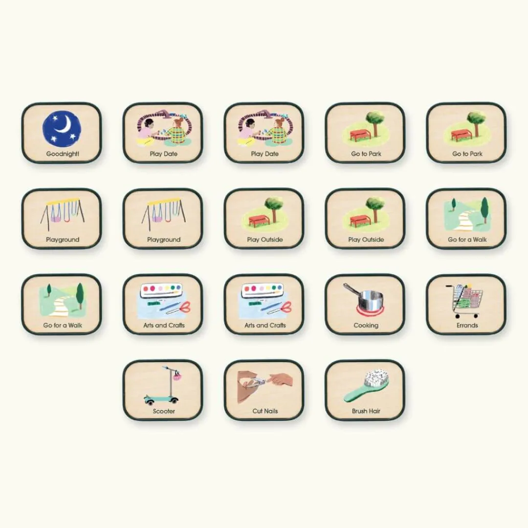 Charmspring Early Learning|4 Years < My Week Springboard - School-Age Wood
