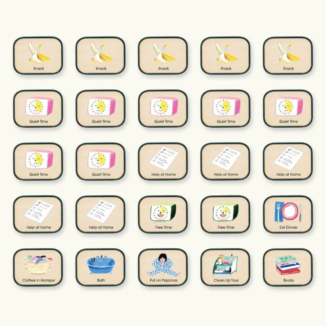 Charmspring Early Learning|4 Years < My Week Springboard - School-Age Wood