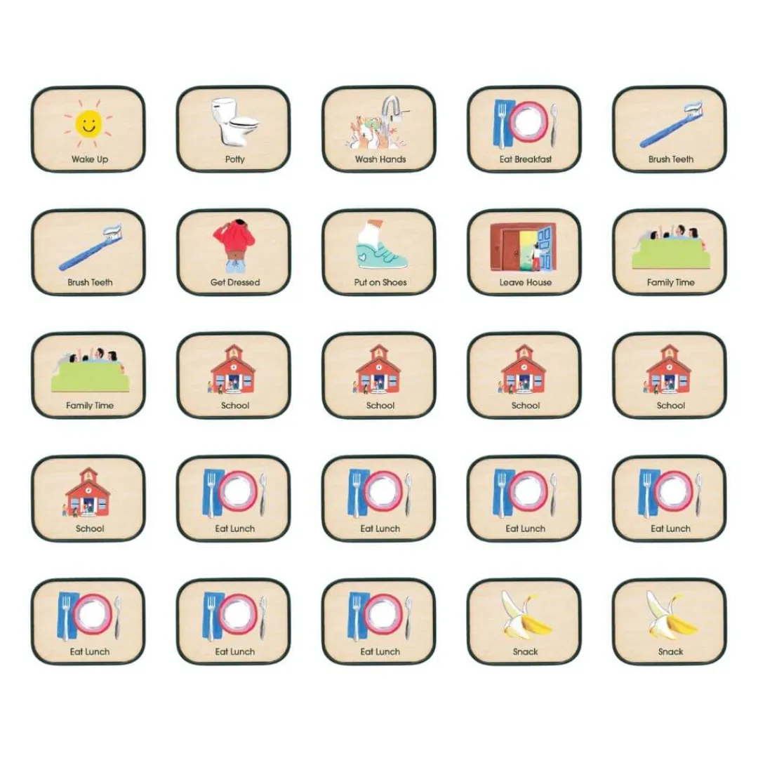Charmspring 12-24 Months|Early Learning < My Week Springboard - Toddler Wood