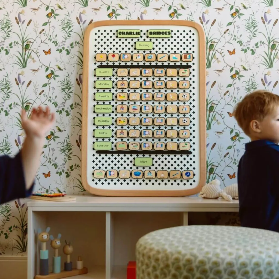 Charmspring 12-24 Months|Early Learning < My Week Springboard - Toddler Wood