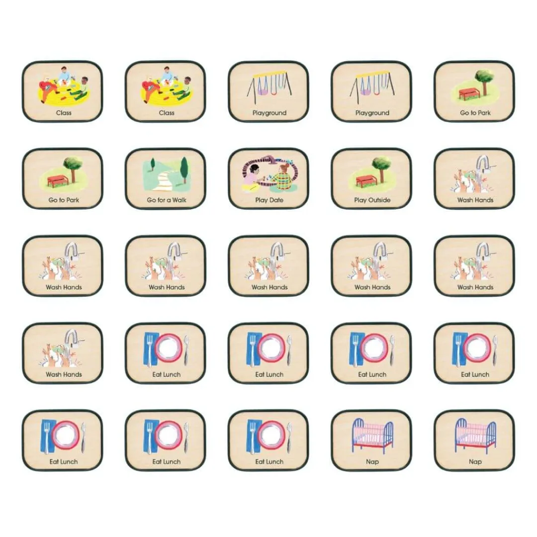 Charmspring 12-24 Months|Early Learning < My Week Springboard - Toddler Wood