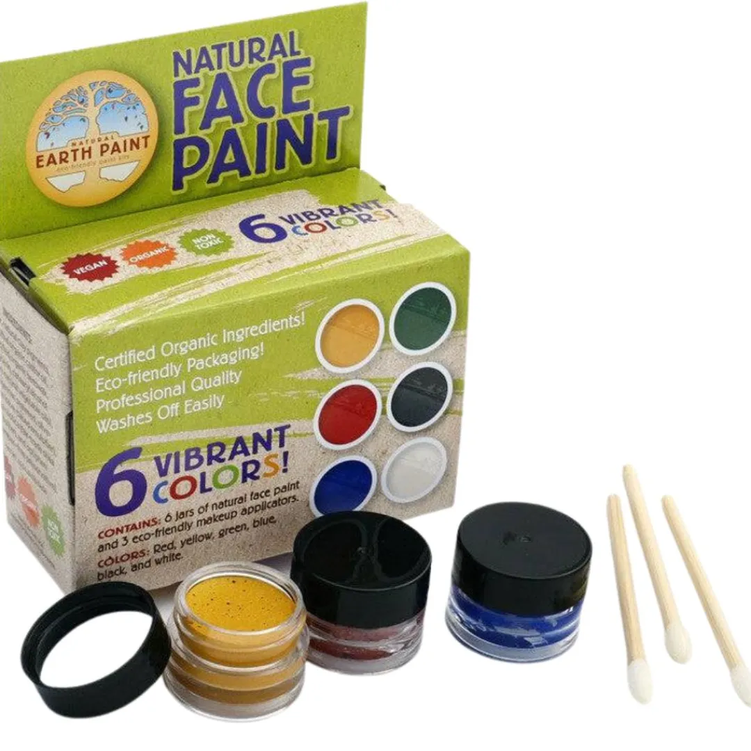 Natural Earth Paint 4 Years|3 Years < Natural Face Painting Kit