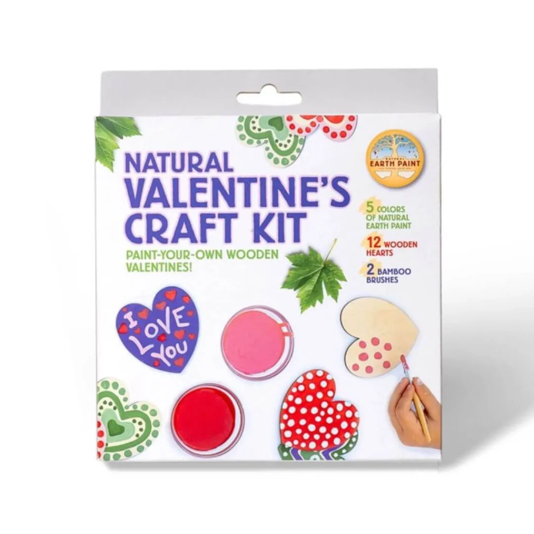 Natural Earth Paint 4 Years|3 Years < Natural Valentine's Craft Kit