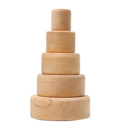 Grimm's Spiel u0026 Holz 12-24 Months|Wooden Toys < Natural Wood Nesting Bowl Set