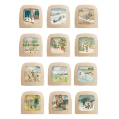 Toverlux Parents|Summer Nature Table < Night Light Transparency Set - Around The Year