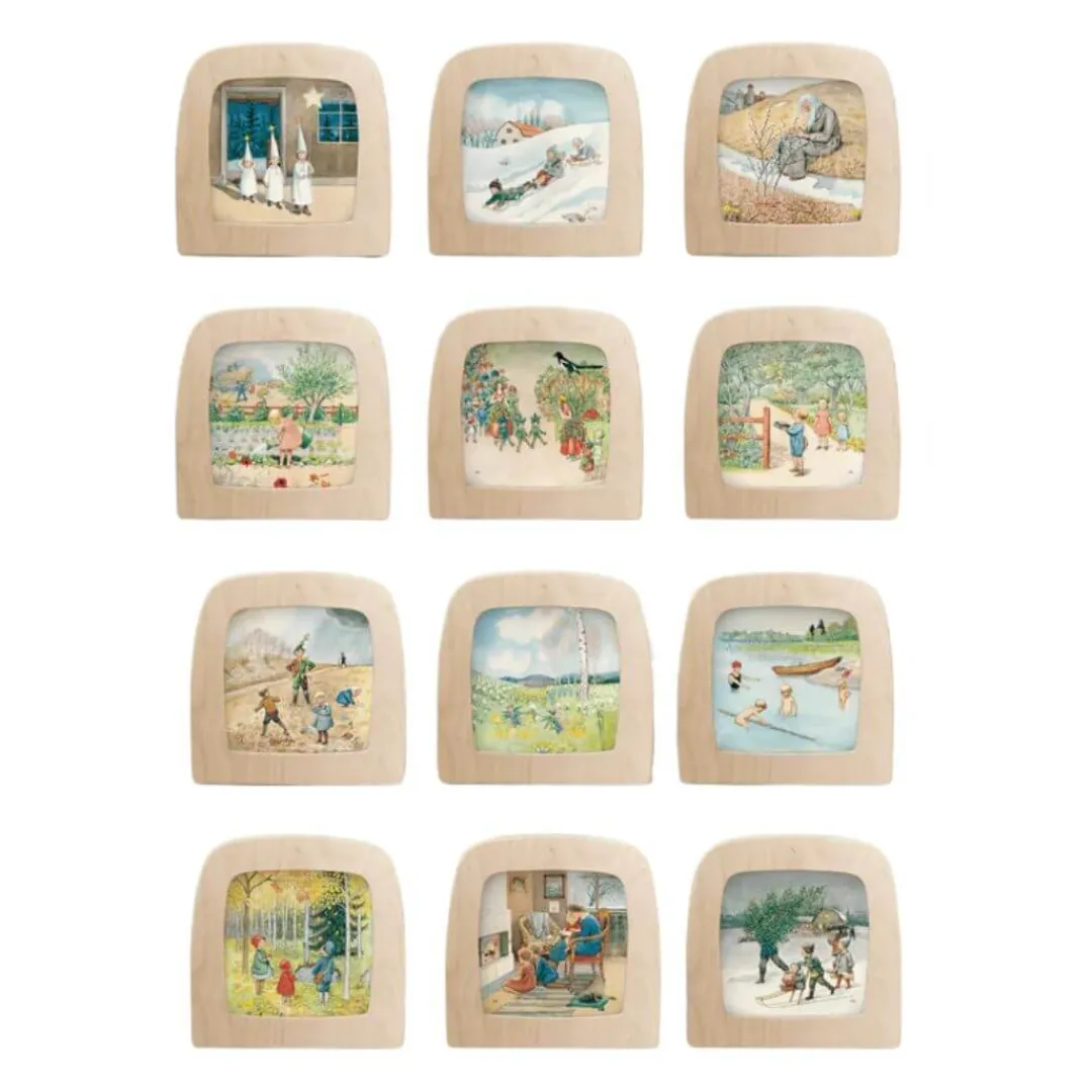 Toverlux Parents|Summer Nature Table < Night Light Transparency Set - Around The Year