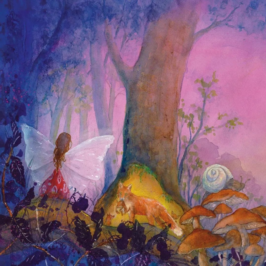 Toverlux Parents|Summer Nature Table < Night Light Transparency Set - Little Fairy Can't Sleep
