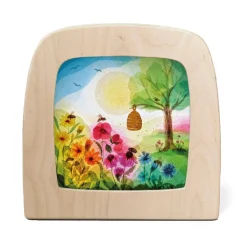 Toverlux Fairies & Gnomes|Summer Nature Table < Night Light Transparency - Vogel Geluk Collection