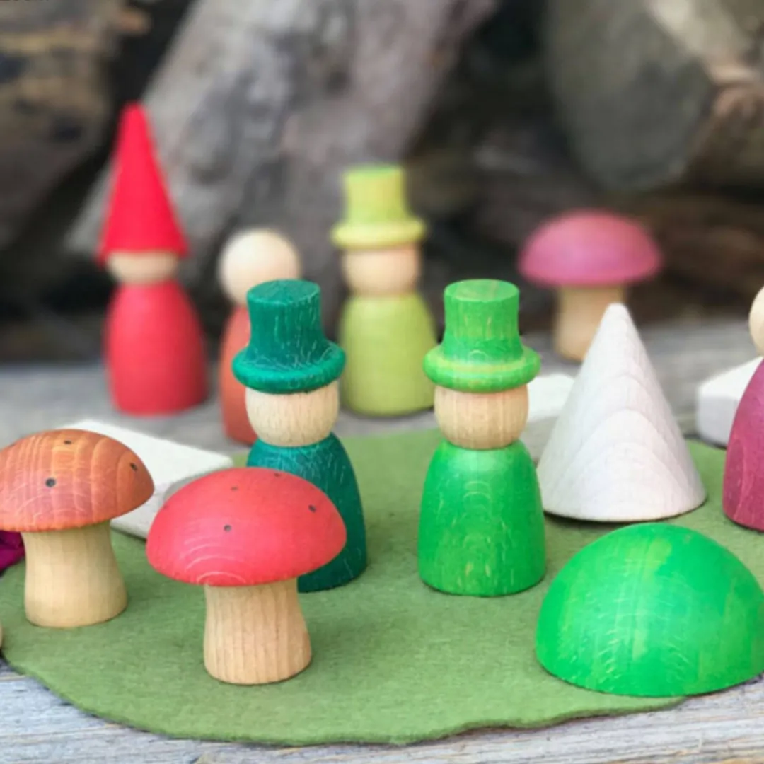 Grapat Dolls|Fairies & Gnomes < Nins in the Woods Storytelling Set