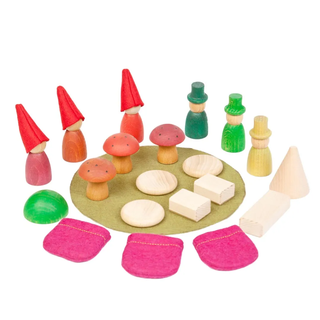 Grapat Dolls|Fairies & Gnomes < Nins in the Woods Storytelling Set