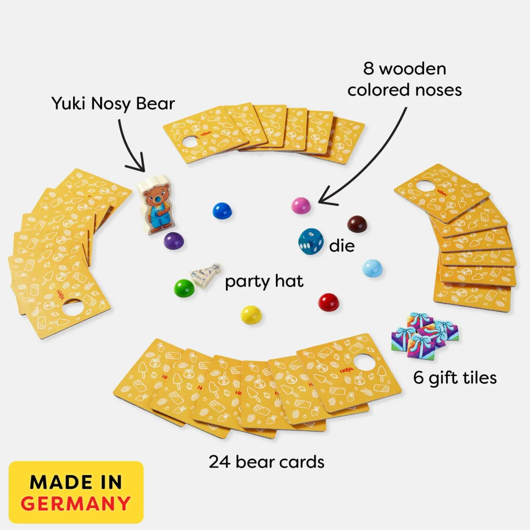 HABA 6 Years|5 Years < Nosy Bear Party Game