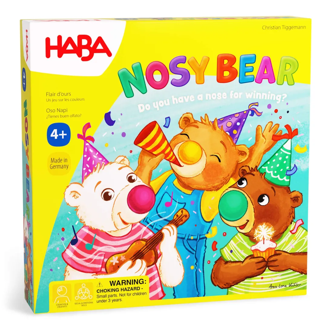 HABA 6 Years|5 Years < Nosy Bear Party Game