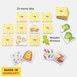 HABA Games|4 Years < Number Dinosaur Mini Game