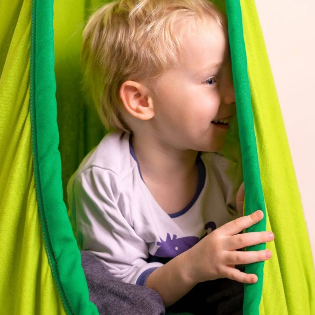 La Siesta 4 Years|3 Years < Organic Cotton Kids Indoor Hanging Nest Swing